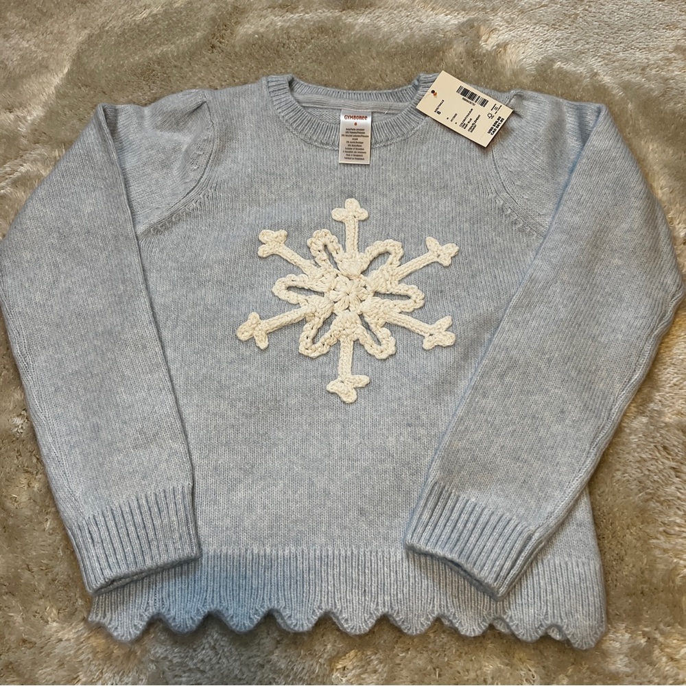 Gymboree Girls Snowflake Sweater